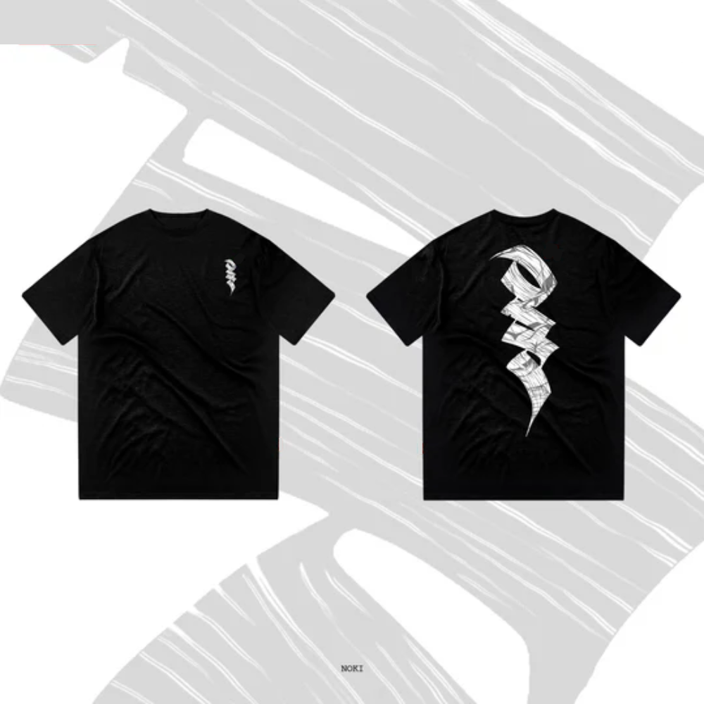 NOKI Graphic Street Tee – Black