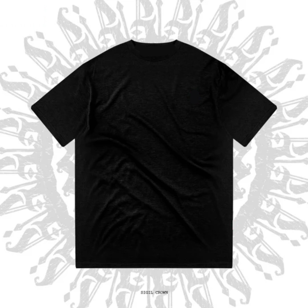 Sigil Crown Graphic T-Shirt - Black