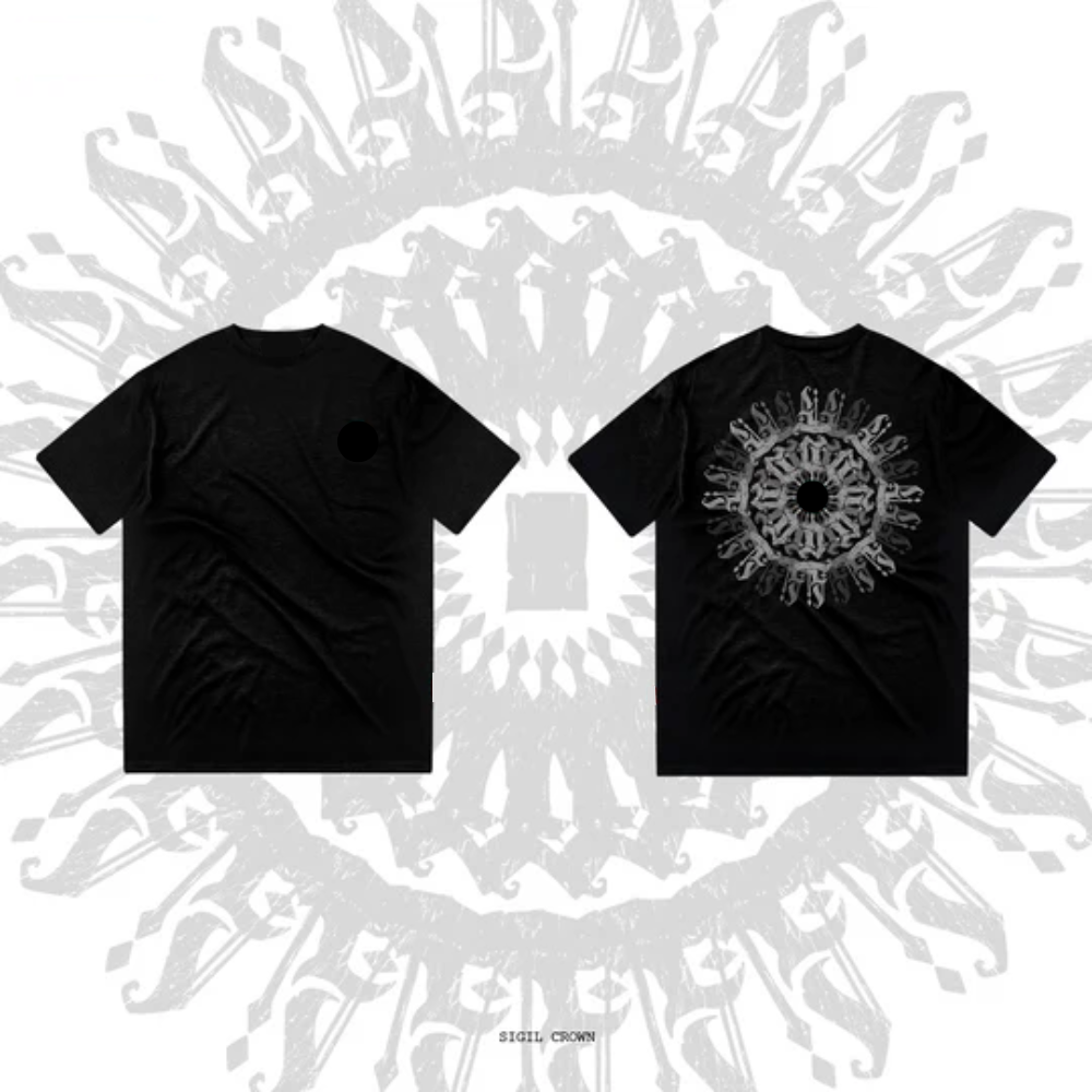 Sigil Crown Graphic T-Shirt - Black