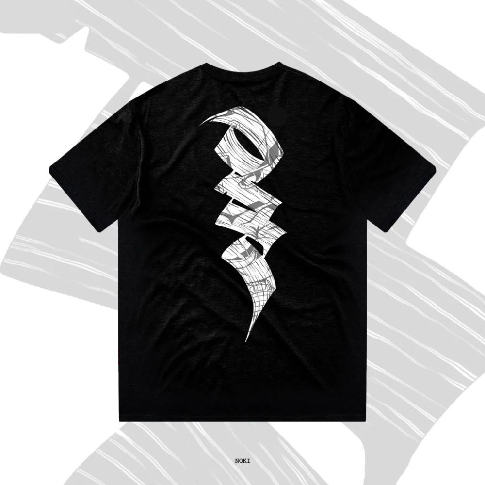 NOKI Graphic Street Tee – Black