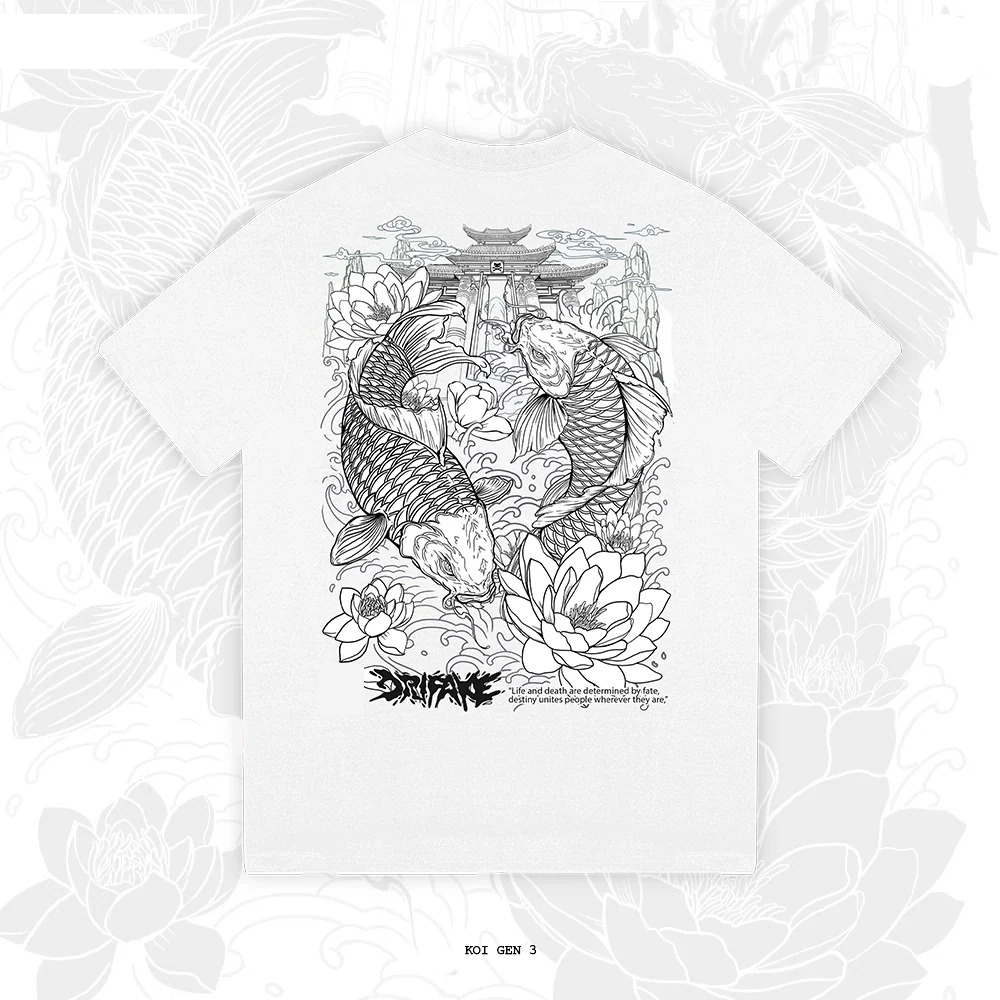 Koi Gen 3 Tee – White